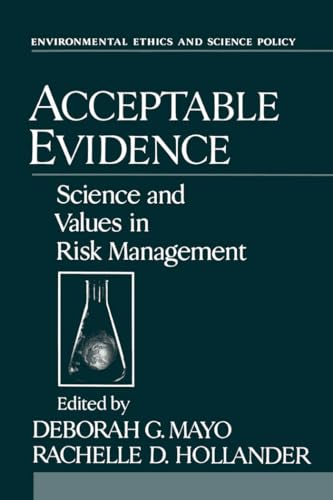 Imagen de archivo de Acceptable Evidence : Science and Values in Risk Management a la venta por Better World Books