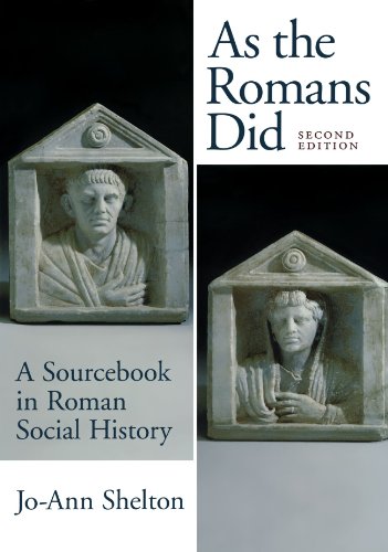 Beispielbild fr As the Romans Did: A Sourcebook in Roman Social History zum Verkauf von WorldofBooks