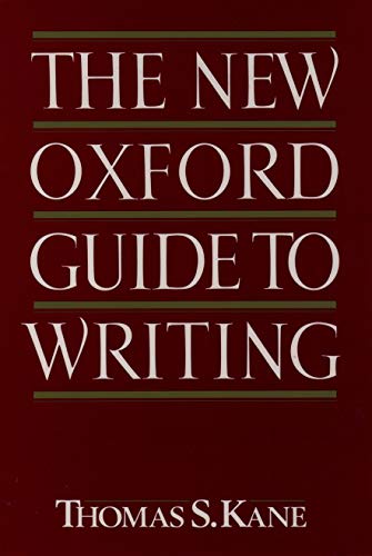 9780195090598: The New Oxford Guide to Writing