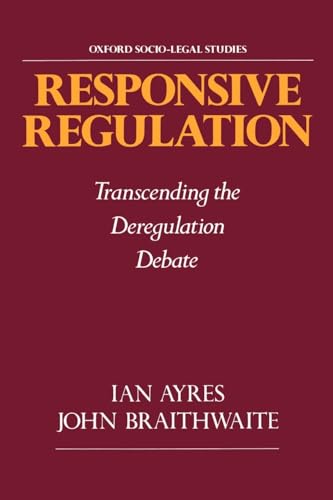 Imagen de archivo de Responsive Regulation: Transcending the Deregulation Debate a la venta por Chiron Media