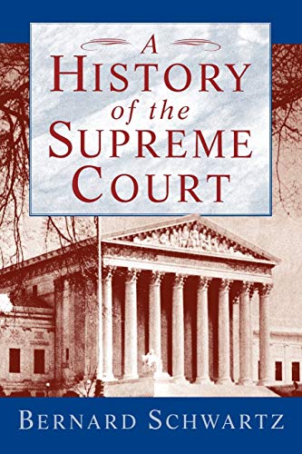 Beispielbild fr A History of the Supreme Court zum Verkauf von Wonder Book