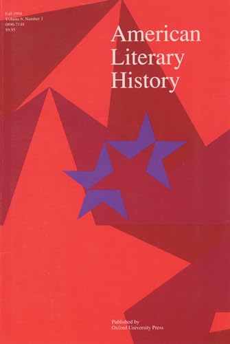 9780195095043: The American Literary History Reader