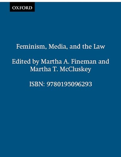 Beispielbild fr Feminism, media, and the law. zum Verkauf von Kloof Booksellers & Scientia Verlag