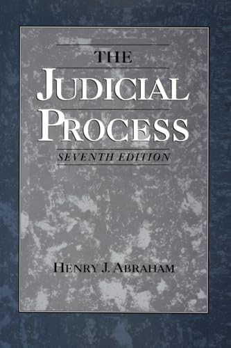 Beispielbild fr The Judicial Process: An Introductory Analysis of the Courts of the United States, England, and France zum Verkauf von BooksRun