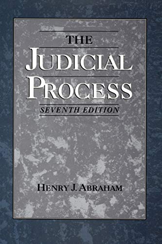 Imagen de archivo de The Judicial Process: An Introductory Analysis of the Courts of the United States, England, and France a la venta por SecondSale