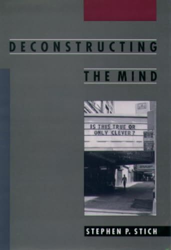 Stock image for Deconstructing the Mind for sale by Better World Books