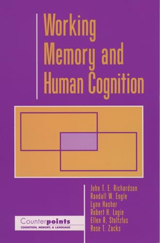 Imagen de archivo de Working Memory and Human Cognition a la venta por Better World Books