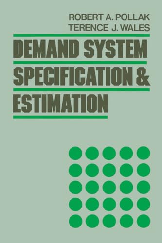 9780195101218: Demand System Specification & Estimation
