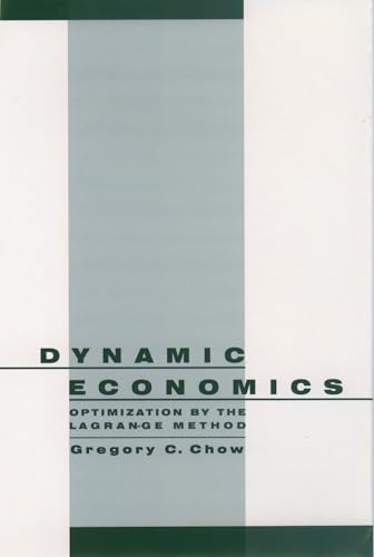 Stock image for Dynamic Economics: Optimization by the Lagrange Method for sale by ThriftBooks-Dallas