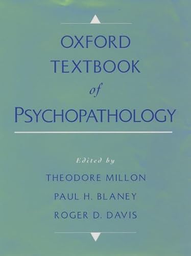 Beispielbild fr Oxford Textbook of Psychopathology zum Verkauf von HPB-Red
