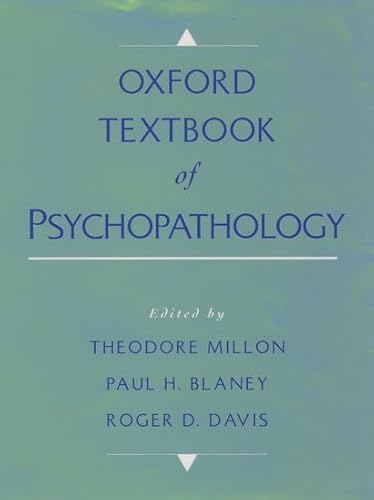 Imagen de archivo de Oxford Textbook of Psychopathology a la venta por HPB-Red