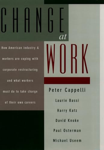 Imagen de archivo de Change at Work a la venta por Better World Books