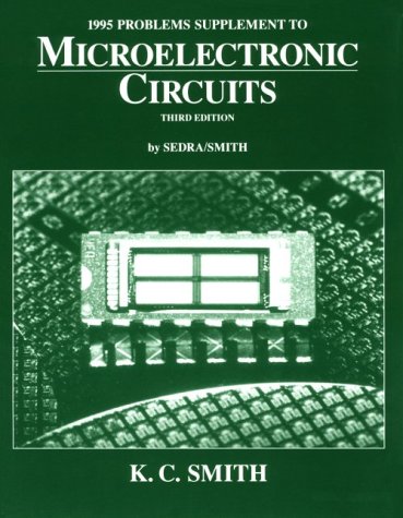 Beispielbild fr 1995 Problems Supplement to Microelectronic Circuits zum Verkauf von HPB-Red