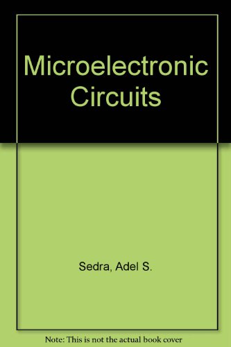 Beispielbild fr Microelectronic Circuits: International Student Edition zum Verkauf von HPB-Red