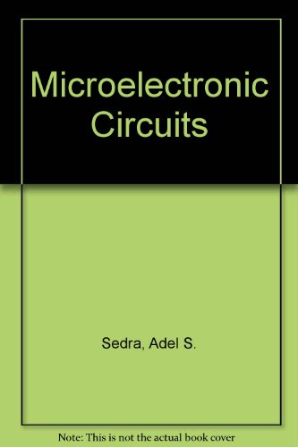 9780195103694: Microelectronic Circuits/International Edition