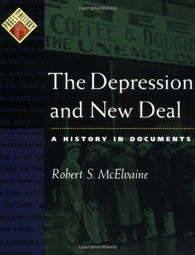 Beispielbild fr The Depression and New Deal : A History in Documents zum Verkauf von Better World Books