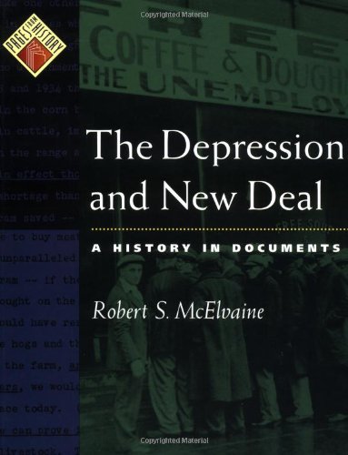 Stock image for The Depression and New Deal : A History in Documents for sale by Better World Books