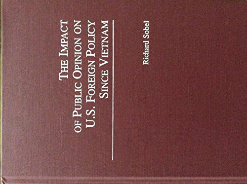 9780195105278: Public Opinion in American Foreign Policy: From Vietnam to the Nineties