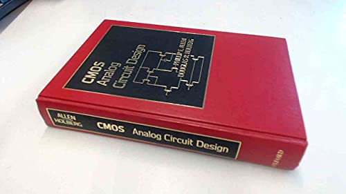 9780195107203: CMOS Analog Circuit Design (The Oxford Series in Electrical and Computer Engineering)