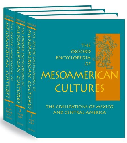 9780195108156: The Oxford Encyclopedia of Mesoamerican Cultures: The Civilizations of Mexico and Central America