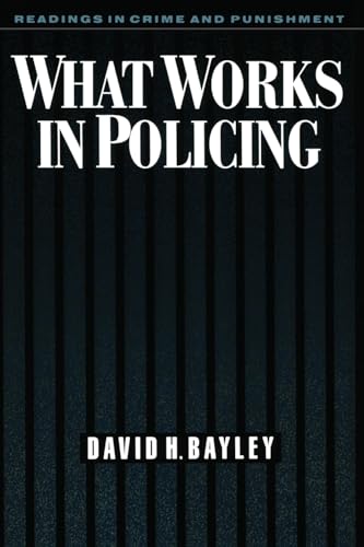 Imagen de archivo de What Works in Policing (Readings in Crime and Punishment) a la venta por SecondSale