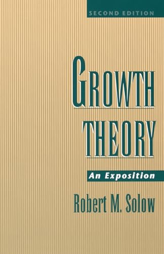 Imagen de archivo de Growth Theory: An Exposition a la venta por Greenway