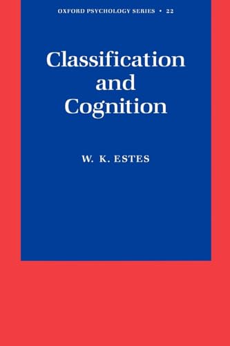 Stock image for Classification and Cognition (Oxford Psychology Series, 22) for sale by Booksavers of Virginia