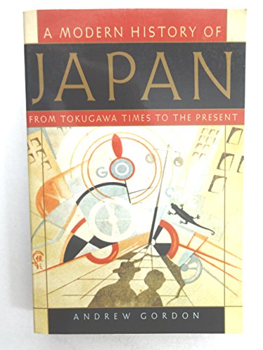 9780195110616: A Modern History of Japan