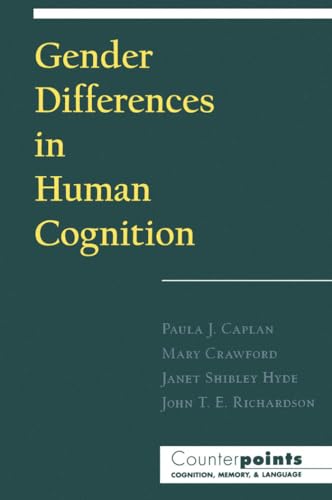 Stock image for Gender Differences in Human Cognition for sale by Better World Books
