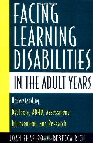 Beispielbild fr Facing Learning Disabilities in the Adult Years zum Verkauf von ThriftBooks-Dallas