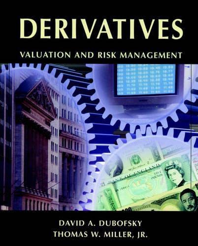 Stock image for Derivatives: Valuation and Risk Management for sale by HPB Inc.