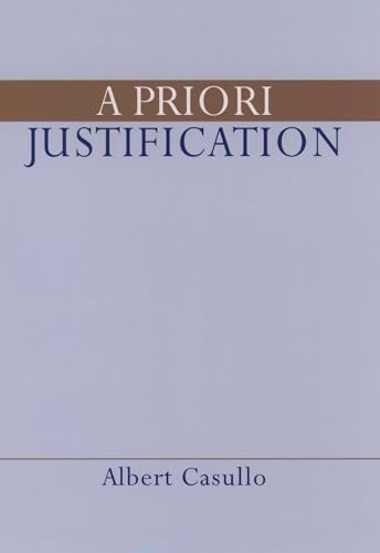 A Priori Justification - Albert Casullo