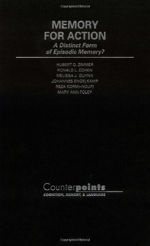 Stock image for Memory for Action : A Distinct Form of Episodic Memory (Counterpoints) for sale by Housing Works Online Bookstore