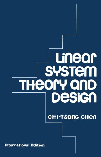 9780195115956: Linear System Theory and Design