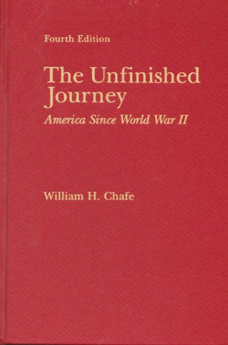 9780195116175: The Unfinished Journey: America Since World War II