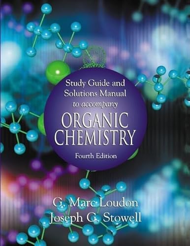 Stock image for Organic Chemistry (Study Guide and Solutions Manual) for sale by BookHolders