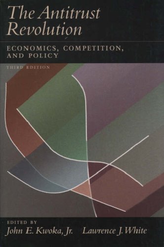 9780195120158: The Antitrust Revolution: Economics, Competition and Policy
