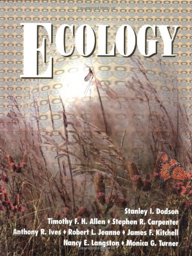 Beispielbild fr Ecology zum Verkauf von Half Price Books Inc.