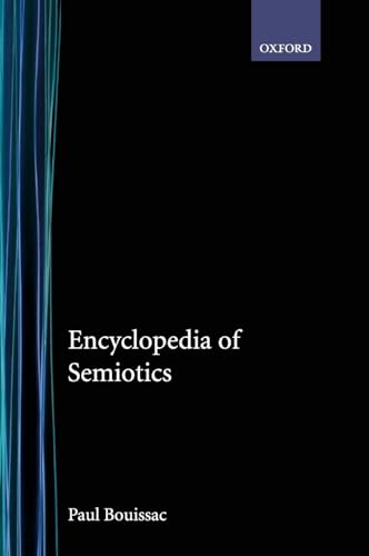 Stock image for Encyclopedia of Semiotics for sale by HPB Inc.