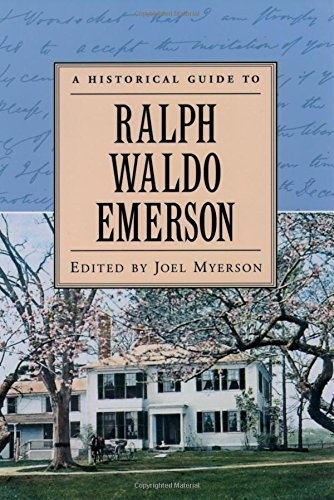9780195120936: A Historical Guide to Ralph Waldo Emerson (Historical Guides to American Authors)