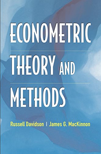 9780195123722: Econometric Theory and Methods