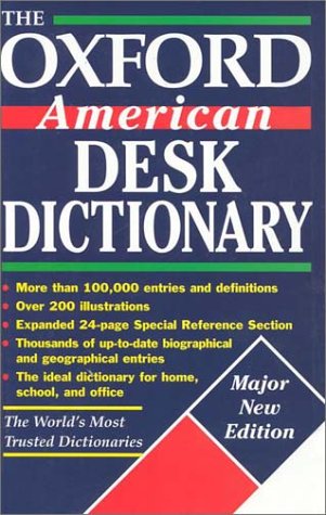 Stock image for The Oxford American Desk Dictionary for sale by SecondSale