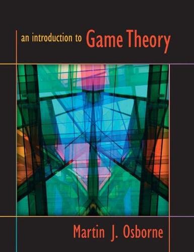 9780195128956: Introduction to Game Theory