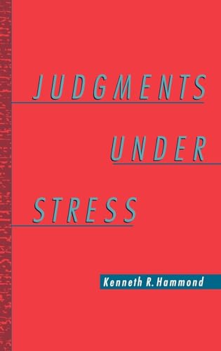 Stock image for Judgments Under Stress for sale by St Vincent de Paul of Lane County