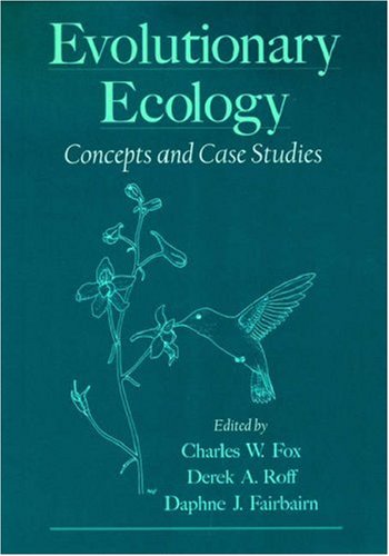 9780195131543: Evolutionary Ecology: Concepts and Case Studies