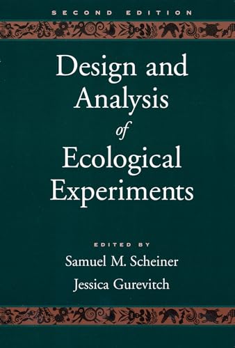 9780195131888: Design and Analysis of Ecological Experiments