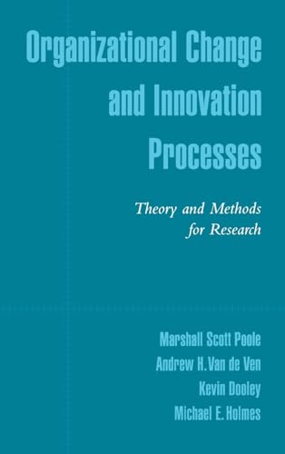 Imagen de archivo de Organizational Change and Innovation Processes : Theory and Methods for Research a la venta por Better World Books: West