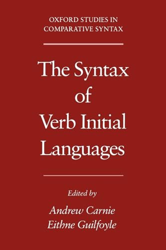 9780195132236: The Syntax of Verb Initial Languages (Oxford Studies in Comparative Syntax)