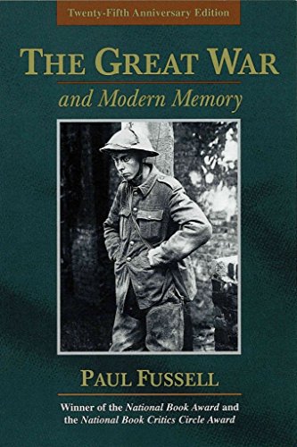 9780195133325: The Great War and Modern Memory
