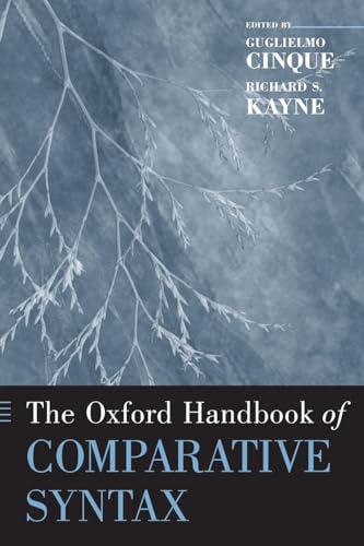 The Oxford Handbook of Comparative Syntax (Oxford Handbooks in Linguistics)